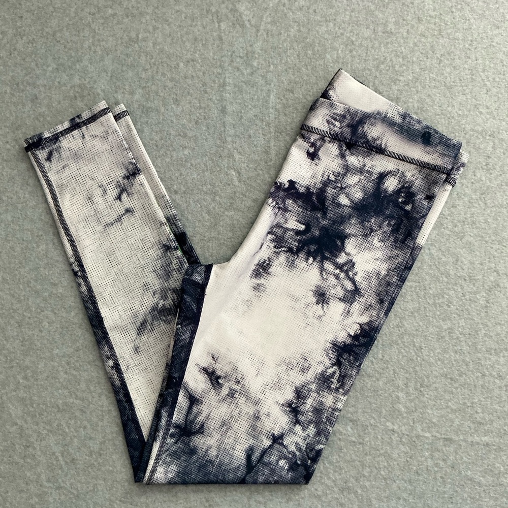 Terez Gray and Purple Leggings